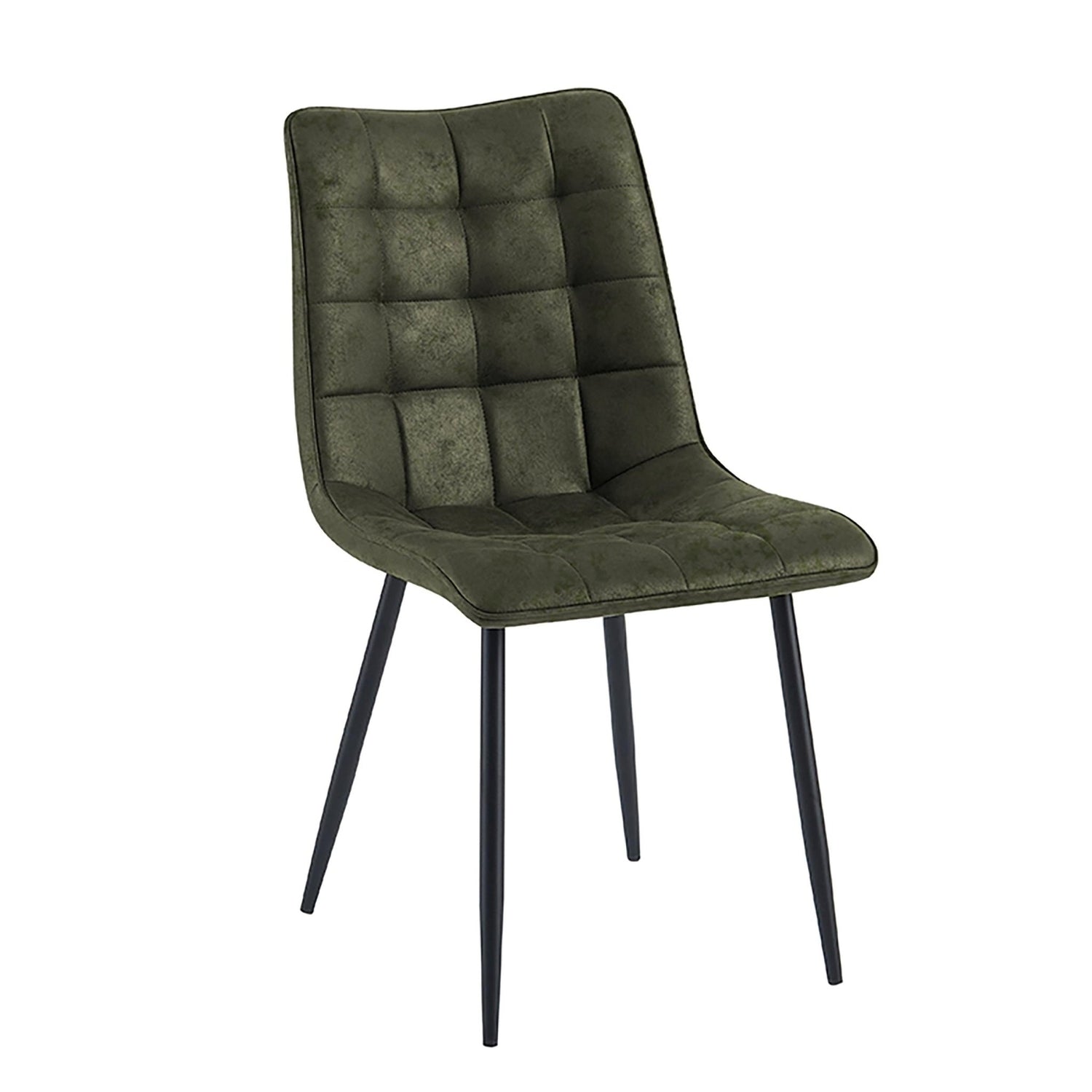 Eetkamerstoel Lucille CEP 04 Army Groen - Industrieelinhuis.nl