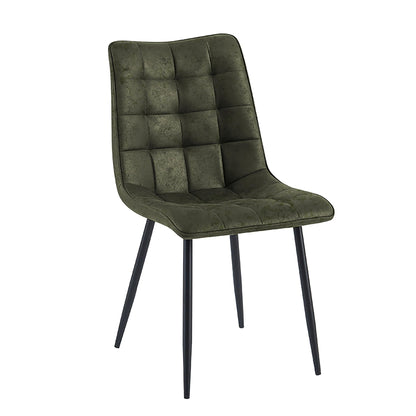 Eetkamerstoel Lucille CEP 04 Army Groen - Industrieelinhuis.nl