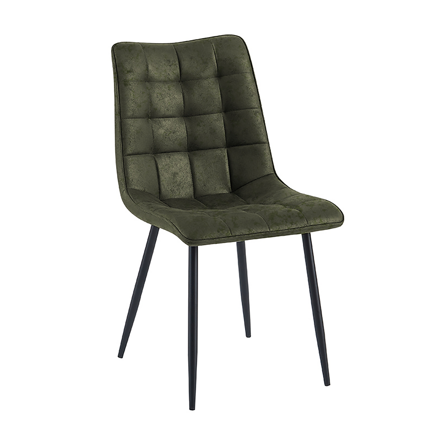 Eetkamerstoel Lucille CEP 04 Army Groen - Industrieelinhuis.nl