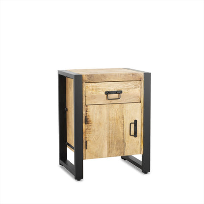 Nachtkast Britt Deuropening naar Links - Industrieelinhuis.nl