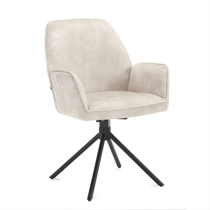 Eetkamerstoel Noah Adore 10 Oyster - Industrieelinhuis.nl