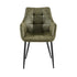 Eetkamerstoel Lucille Arm CEP 04 Army Groen - Industrieelinhuis.nl