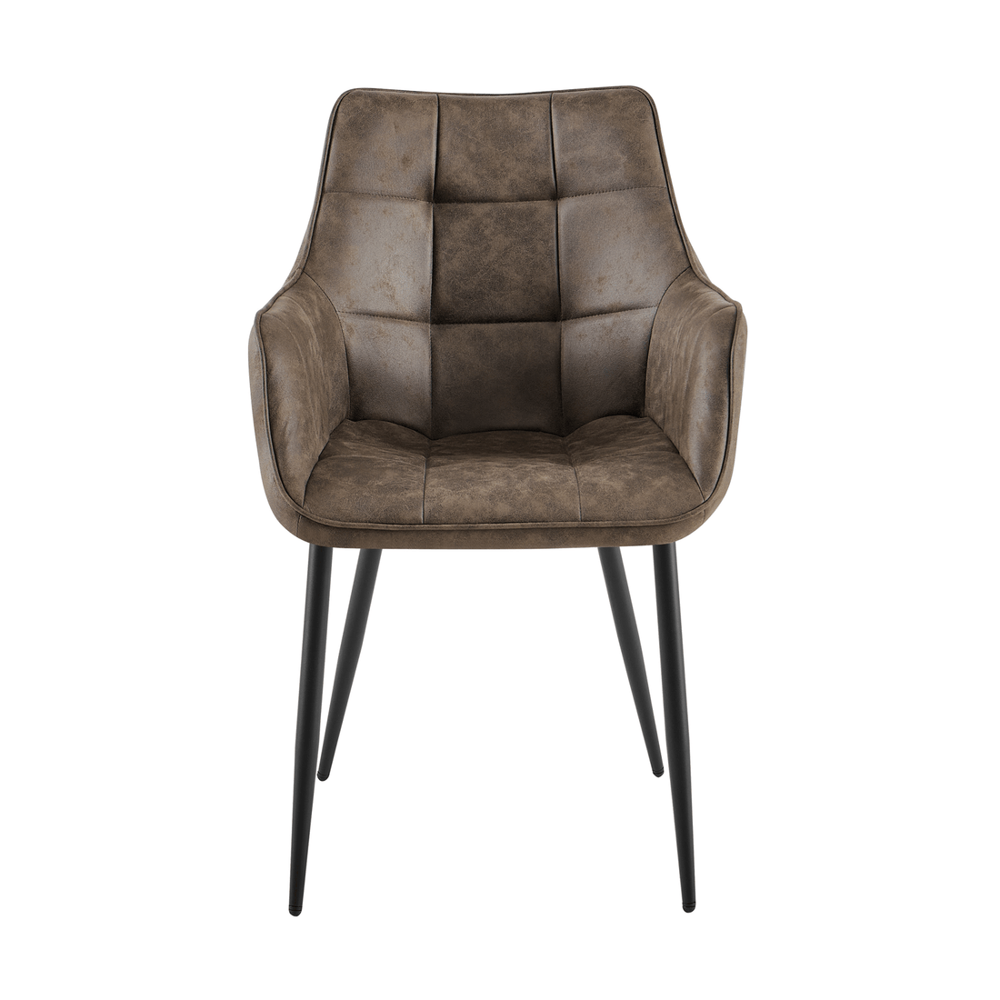 Eetkamerstoel Lucille Arm CEP 08 Lichtbruin - Industrieelinhuis.nl