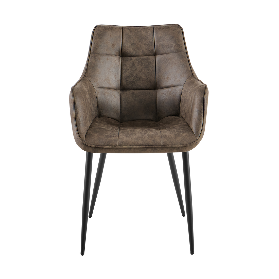 Eetkamerstoel Lucille Arm CEP 08 Lichtbruin - Industrieelinhuis.nl