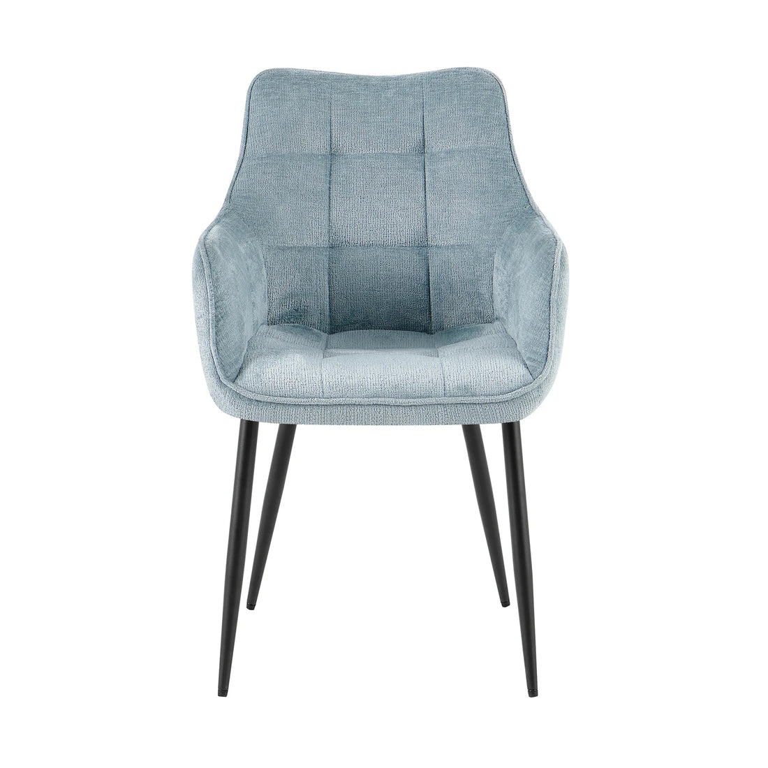 Eetkamerstoel Lucille Arm Perfect Harmony 72 Lichtblauw - Industrieelinhuis.nl