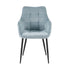 Eetkamerstoel Lucille Arm Perfect Harmony 72 Lichtblauw - Industrieelinhuis.nl