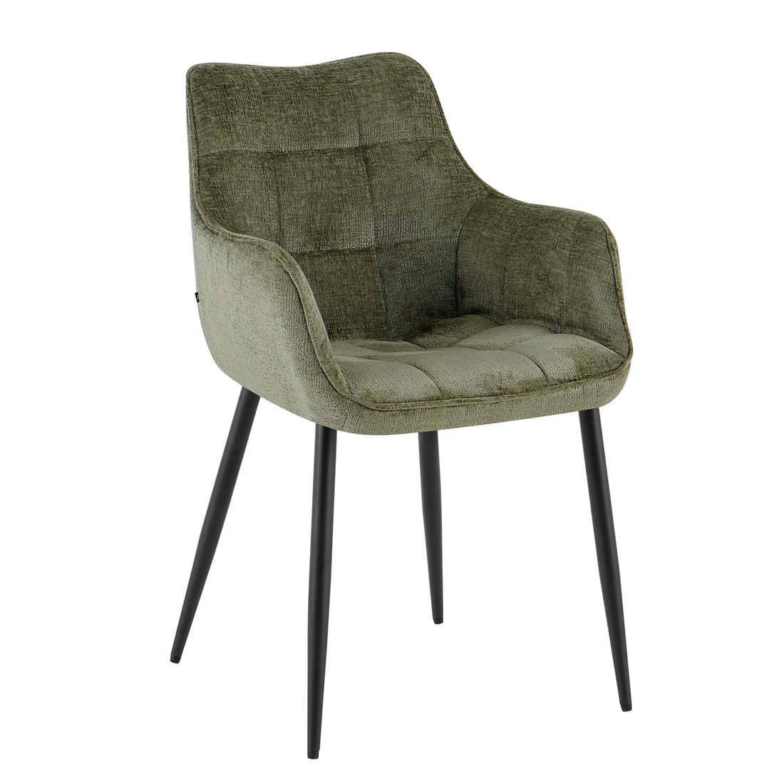 Eetkamerstoel Lucille Arm Perfect Harmony 39 Groen - Industrieelinhuis.nl