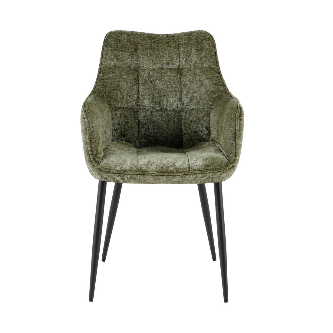Eetkamerstoel Lucille Arm Perfect Harmony 39 Groen - Industrieelinhuis.nl