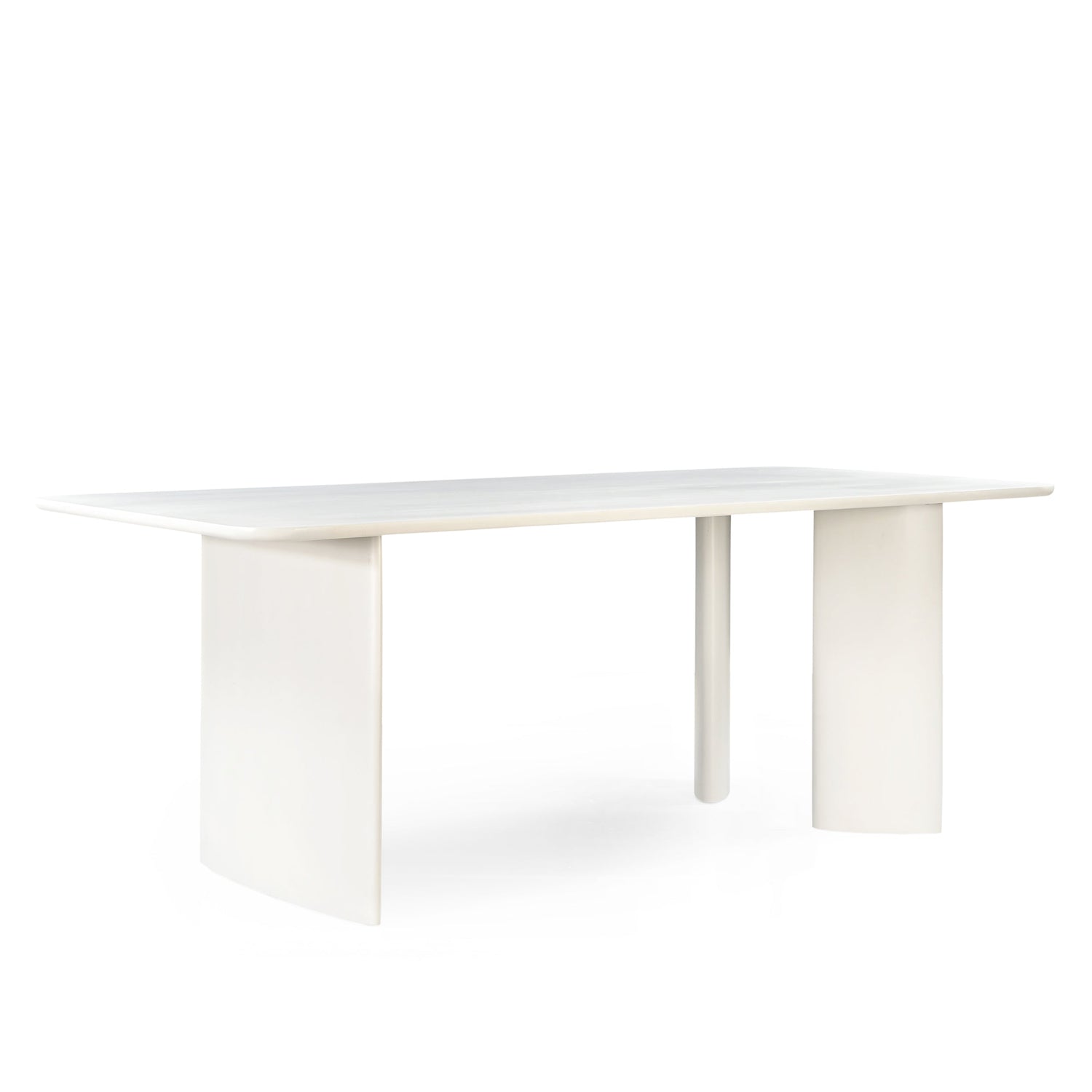 Eettafel Jade Rechthoek Off White 220 - Industrieelinhuis.nl