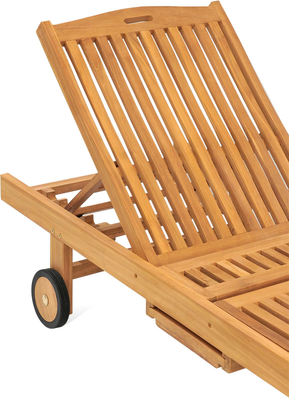 Tuin Ligstoel Teak - Industrieelinhuis.nl