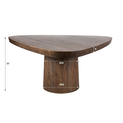 Eettafel Arcadia triangle 165 - Industrieelinhuis.nl