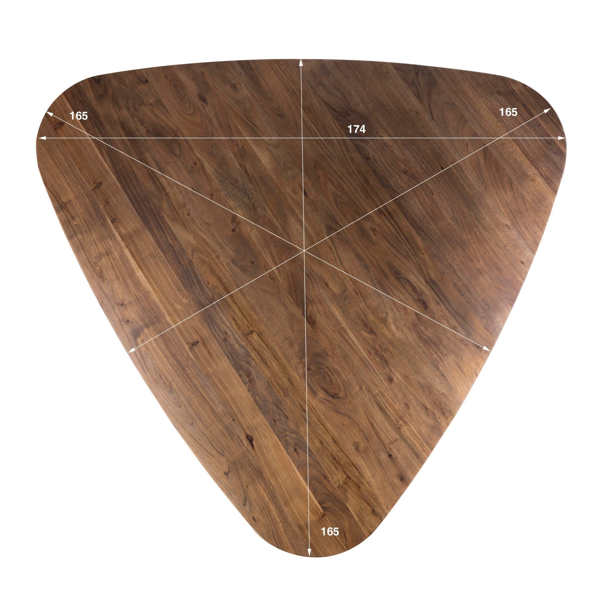 Eettafel Arcadia triangle 165 - Industrieelinhuis.nl