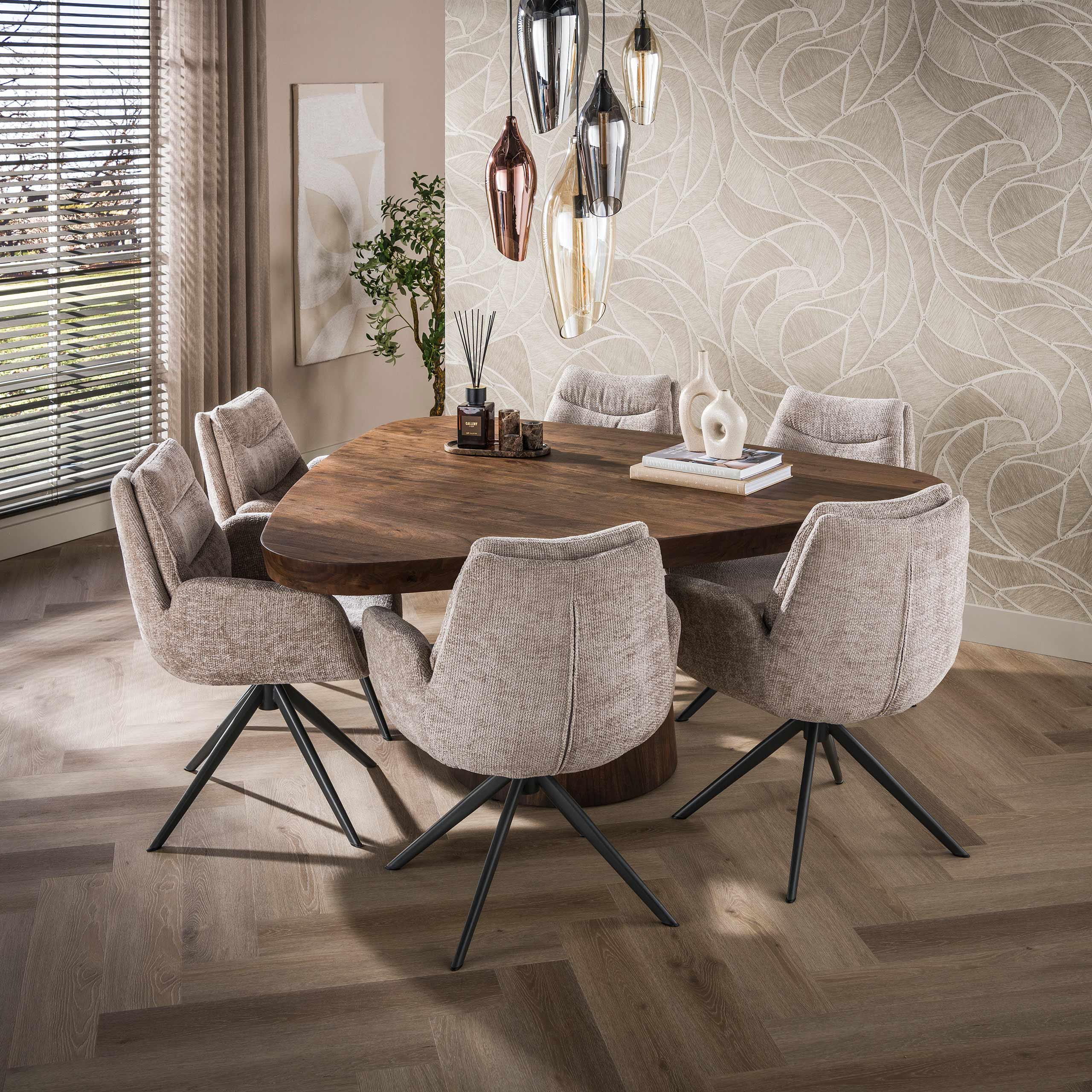 Eettafel Arcadia triangle 165 - Industrieelinhuis.nl