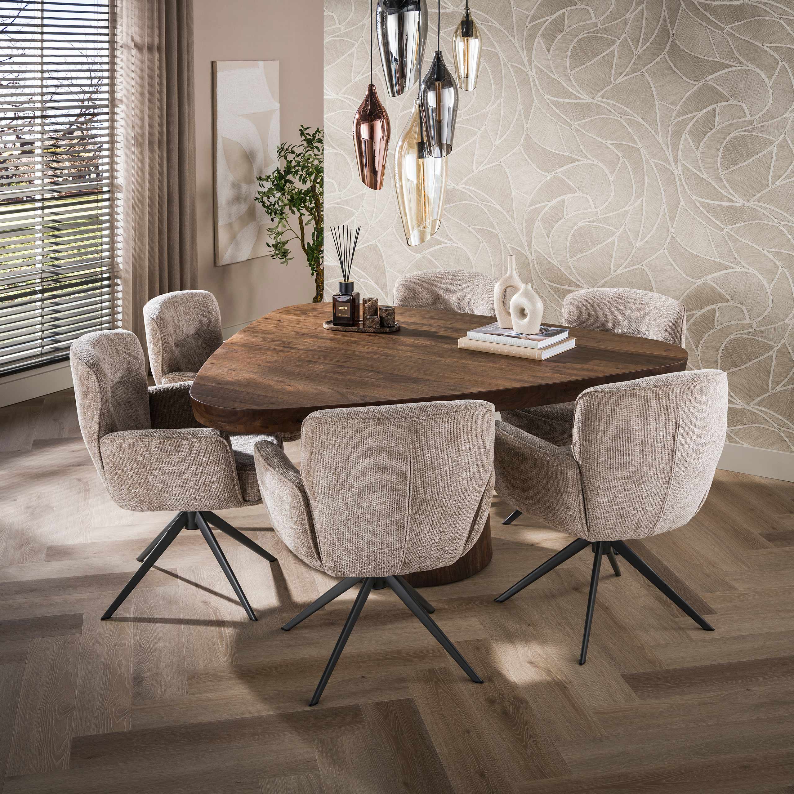 Eettafel Arcadia triangle 165 - Industrieelinhuis.nl