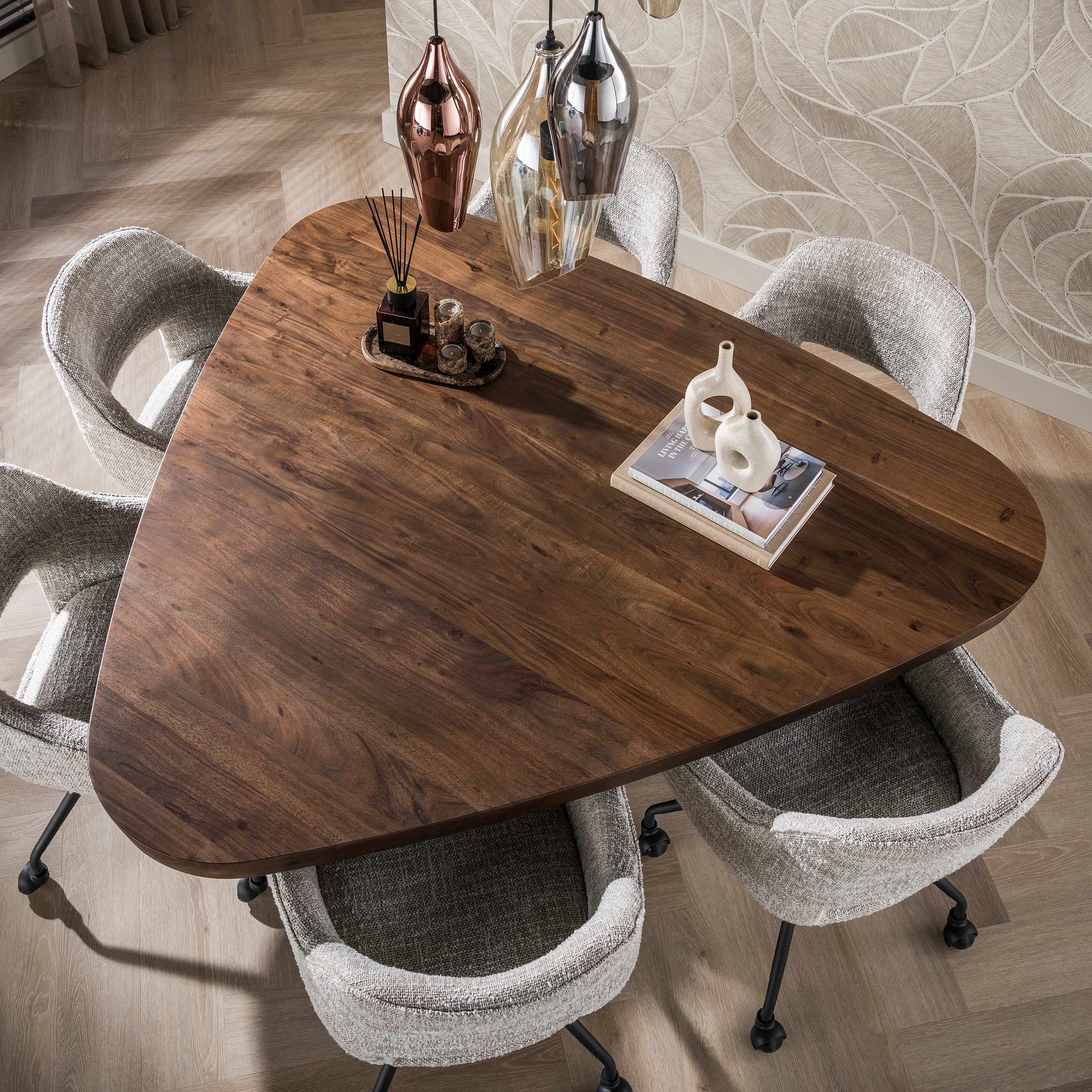 Eettafel Arcadia triangle 165 - Industrieelinhuis.nl