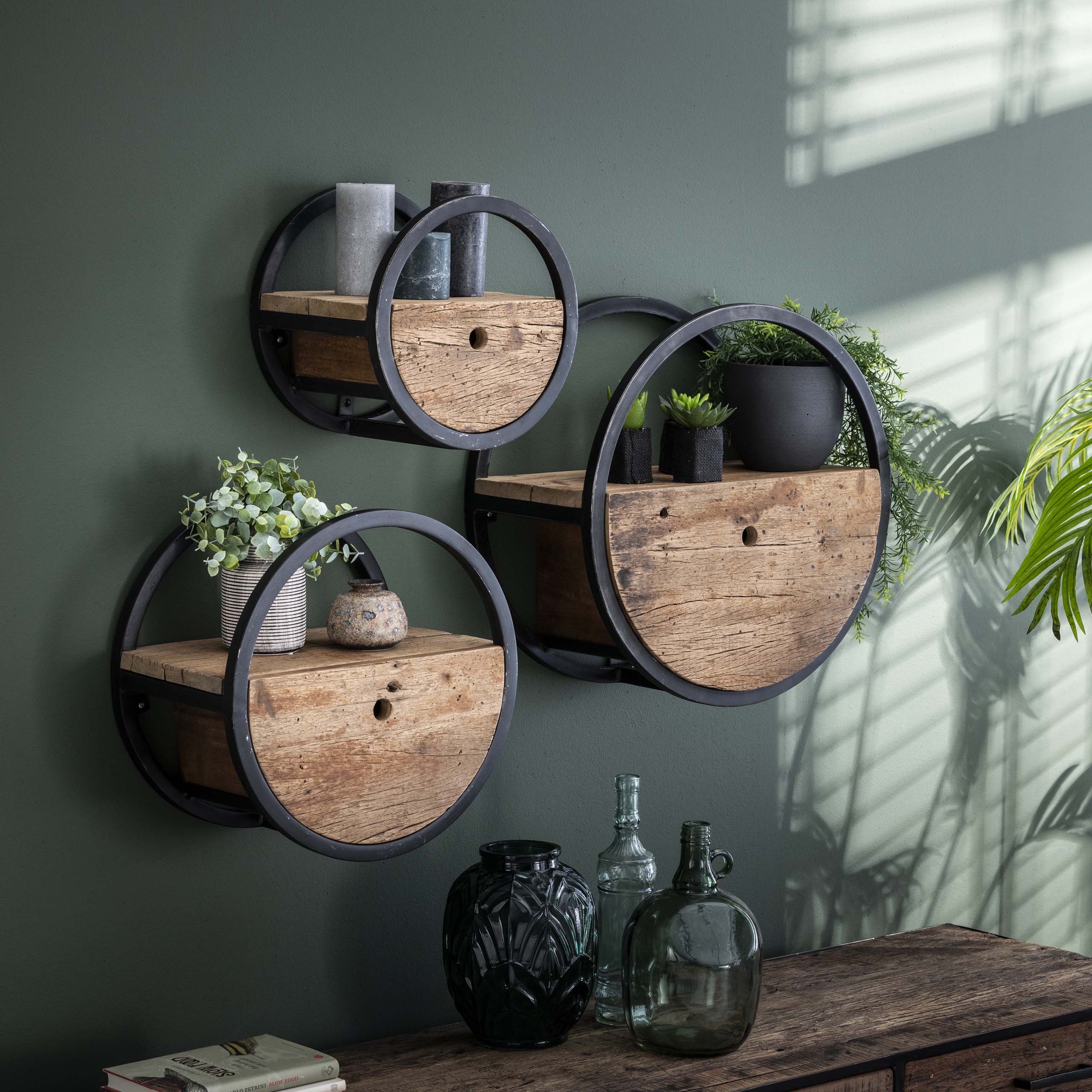 Wandschap Circular 1L Ø50