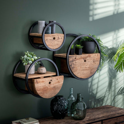 Wandschap Circular 1L Ø50