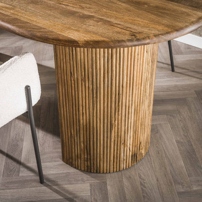 eettafel latjes poot