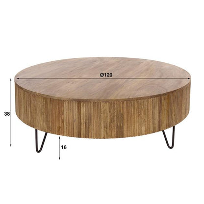 Salontafel Wave Ø120