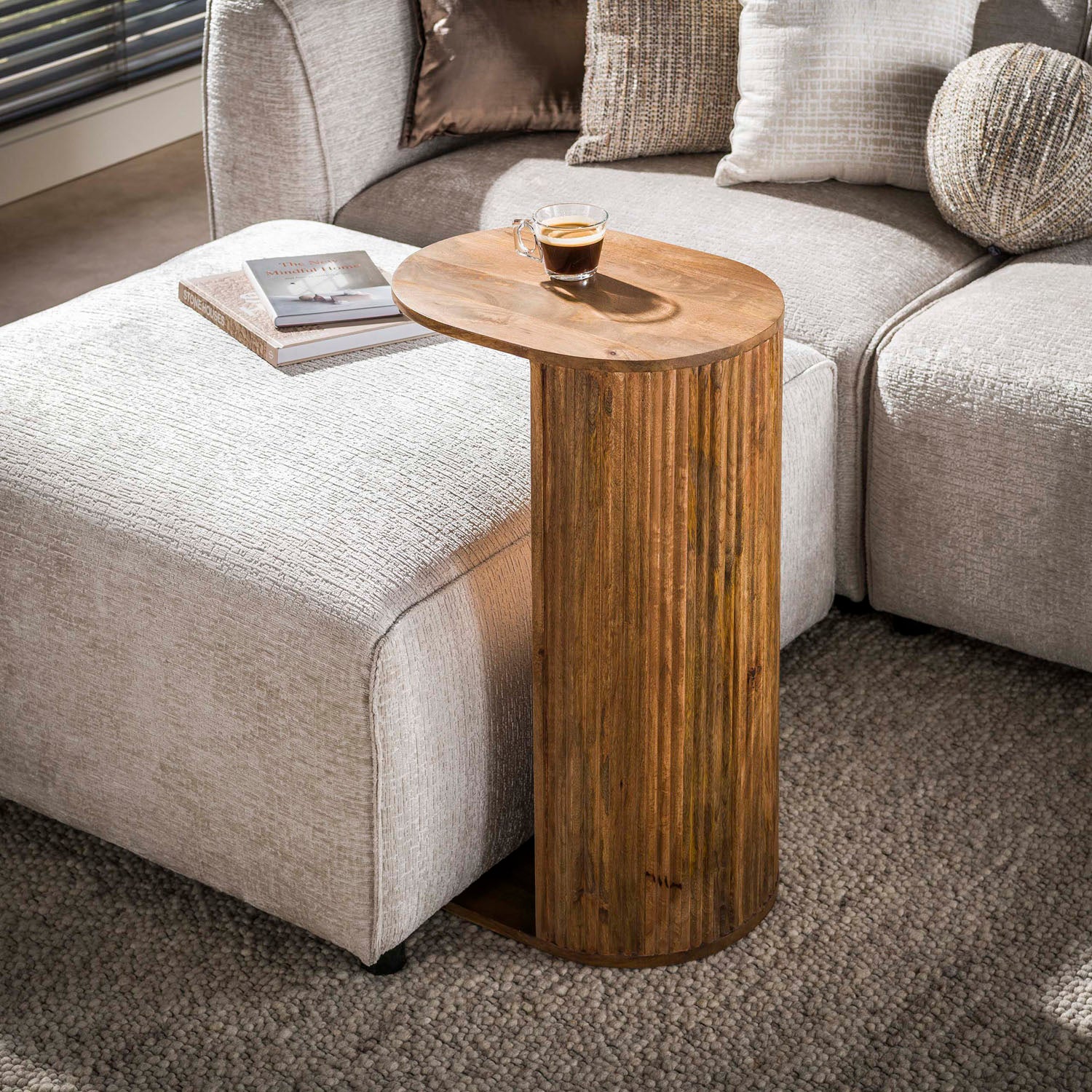 Bijschuiftafel Wave - Industrieelinhuis.nl