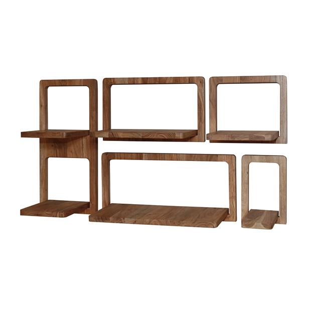 Wandschap Curvy set/5