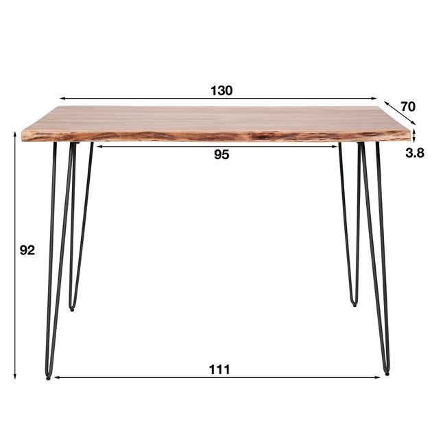 Bartafel Eddie 130cm - Industrieelinhuis.nl