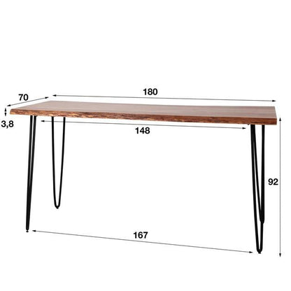 Bartafel Eddie 180cm - Industrieelinhuis.nl