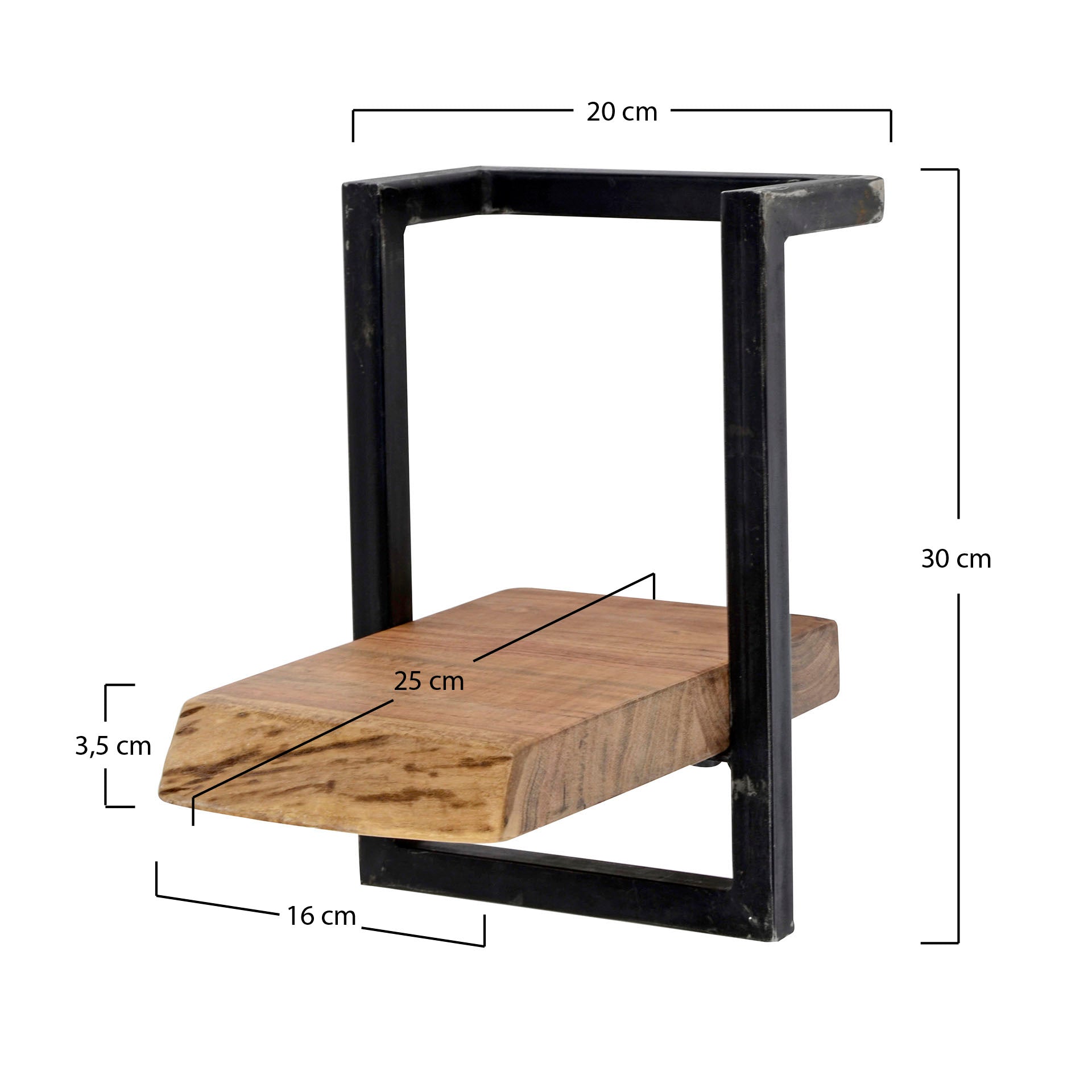 Wandplank Edge Frame 20