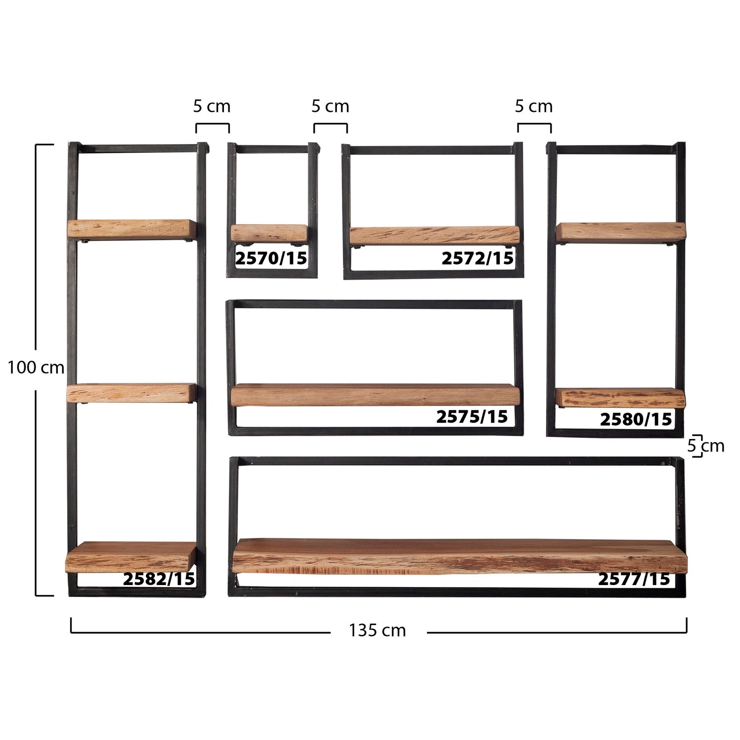 Wandplank Edge Frame 40