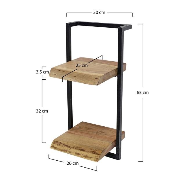 Wandplank Eddie 30x65 cm - Industrieelinhuis.nl