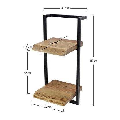 Wandplank Eddie 30x65 cm - Industrieelinhuis.nl