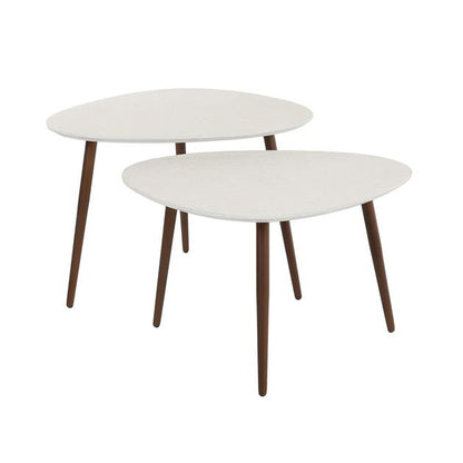 Salontafel Stone driehoekig set/2