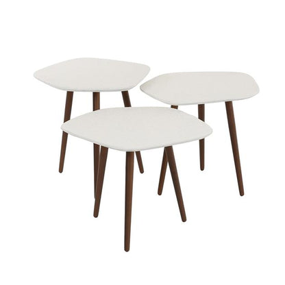 Salontafel Point Stone set/3