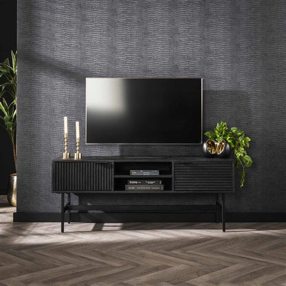 TV-meubel Mangohout Marisa 140 cm - Industrieelinhuis.nl