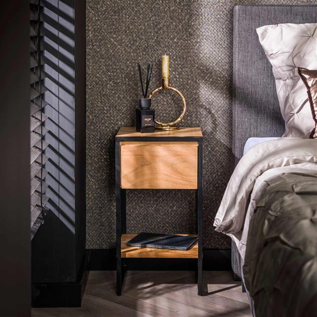 Nachtkastje Straight Wood XS 1L