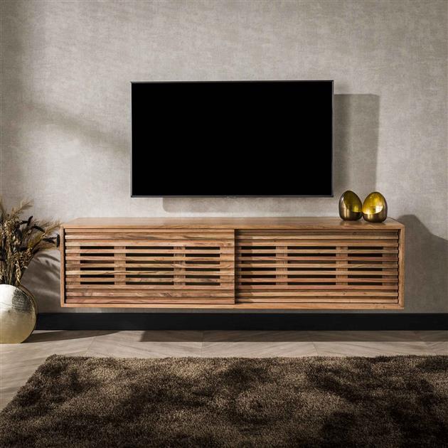 TV-meubel zwevend Shift 150 cm - Industrieelinhuis.nl