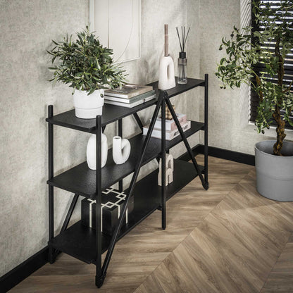 Wandrek Piero Laag 130cm - Industrieelinhuis.nl