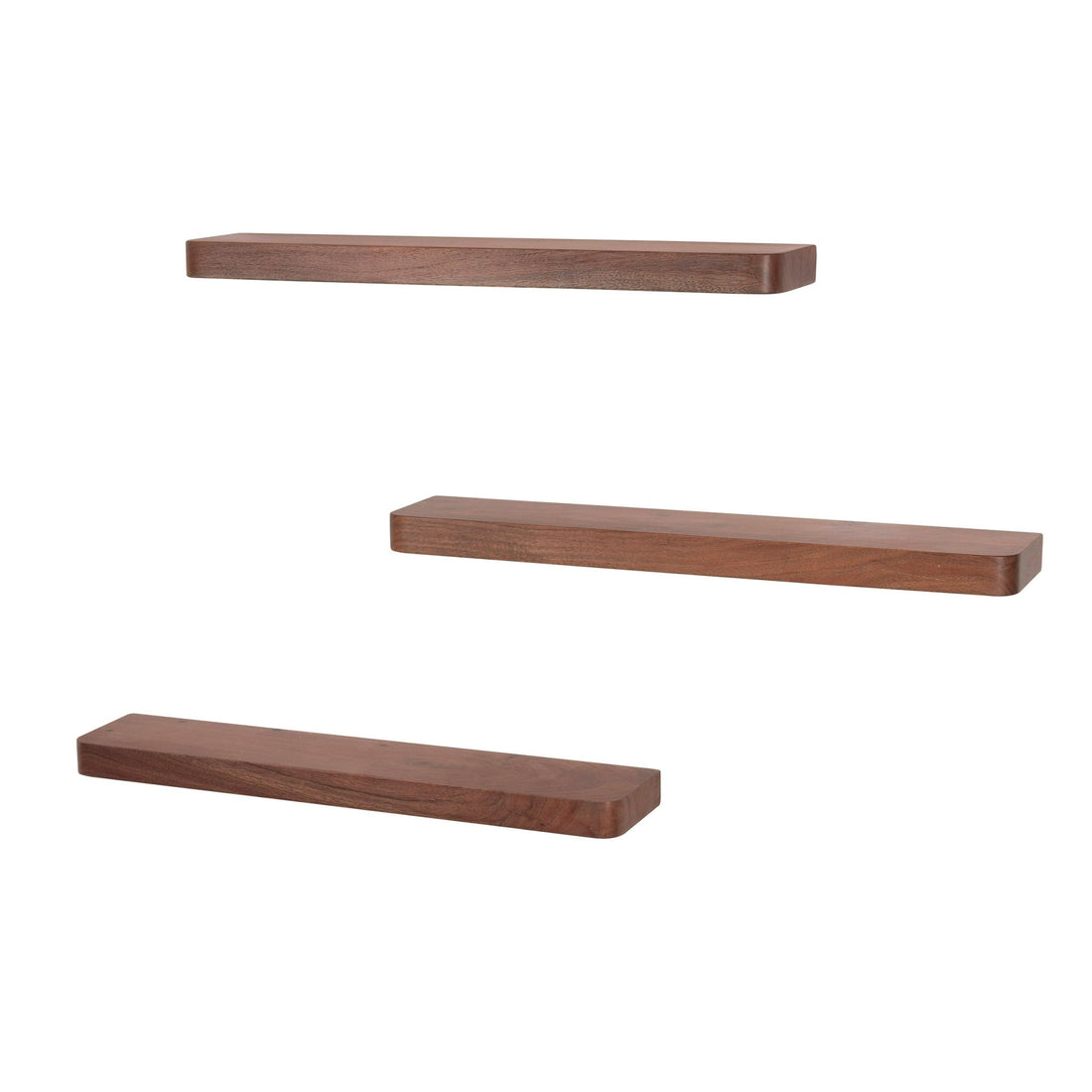 Wandplank set van 3 Carve - Industrieelinhuis.nl