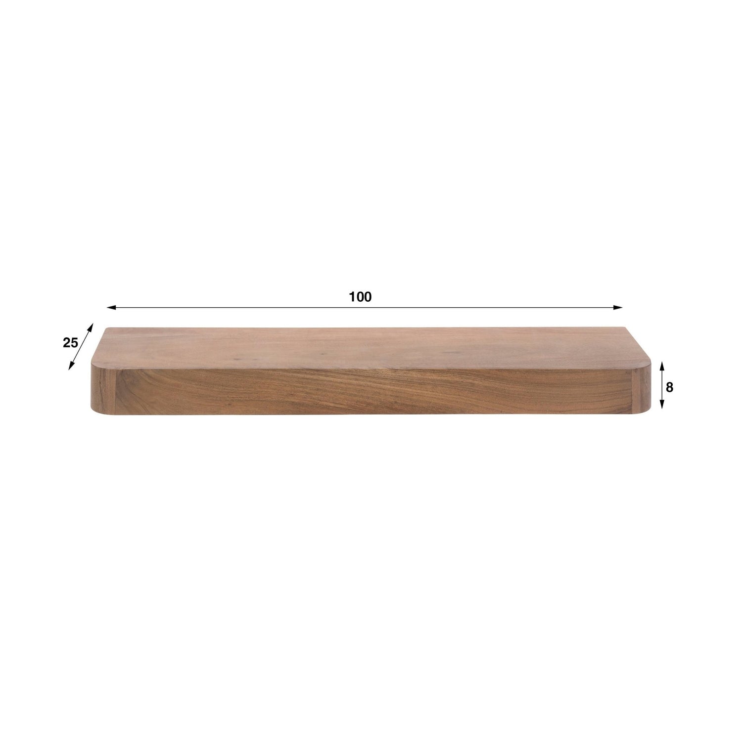 Wandplank Carve 100