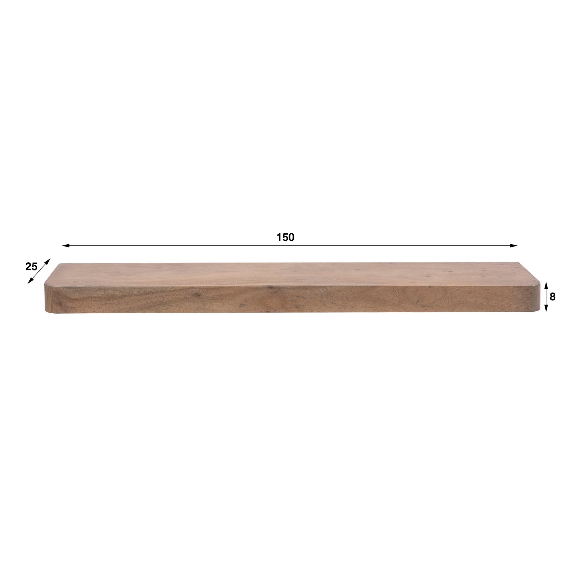 Wandplank Carve 150