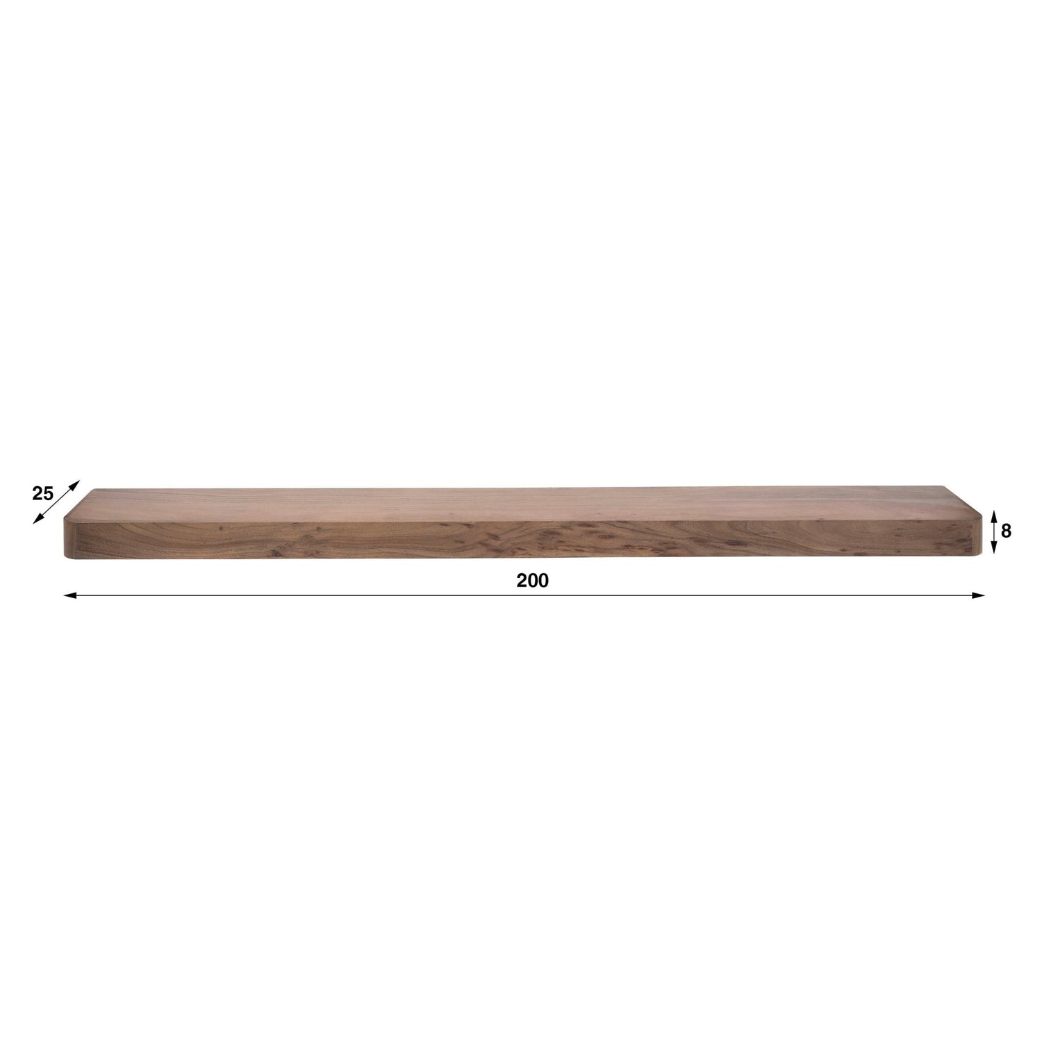 Wandplank Carve 200