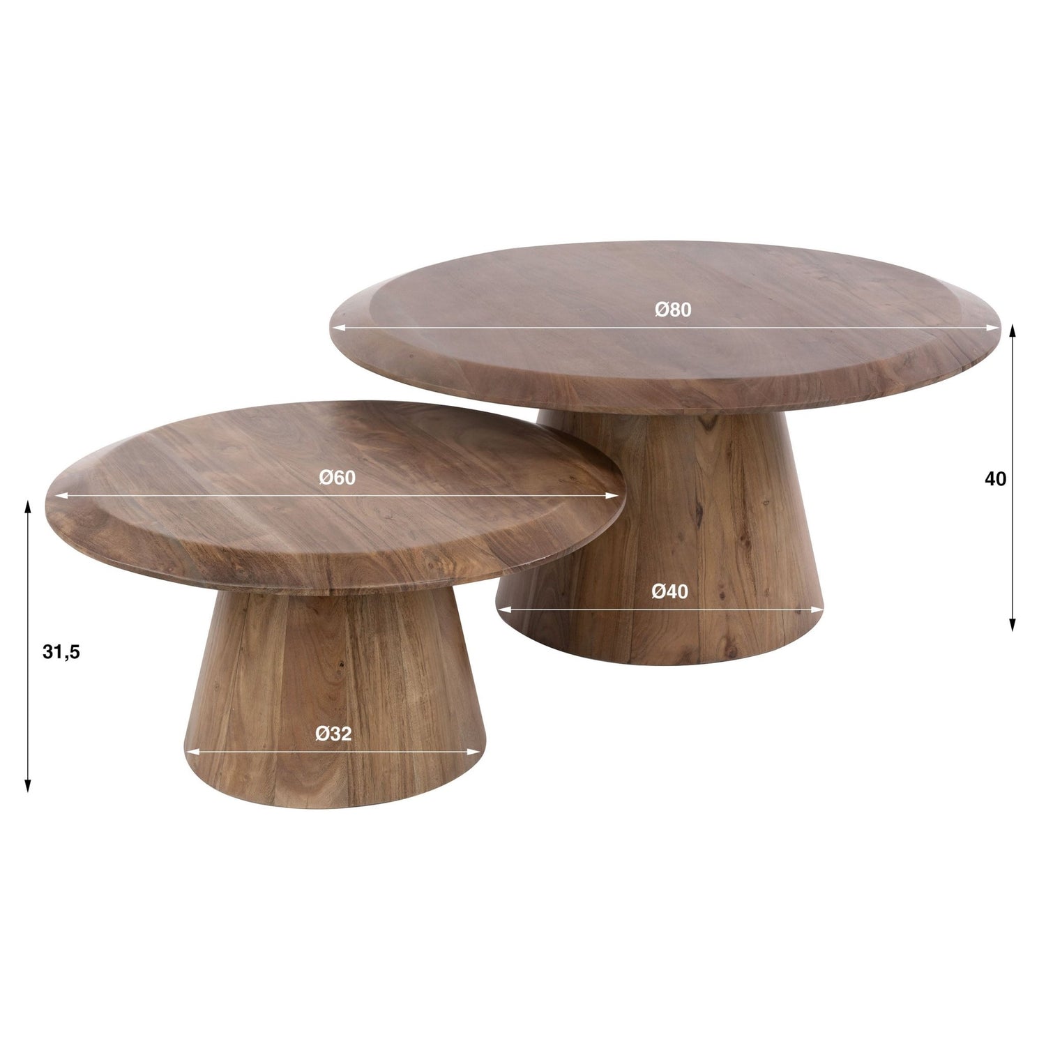 Salontafel Rona set/2