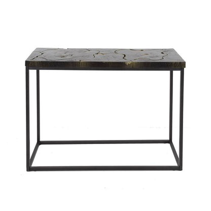 Sidetable Black and Gold - Industrieelinhuis.nl