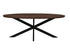 Jesper Oval Brown 240 cm - Industrieelinhuis.nl