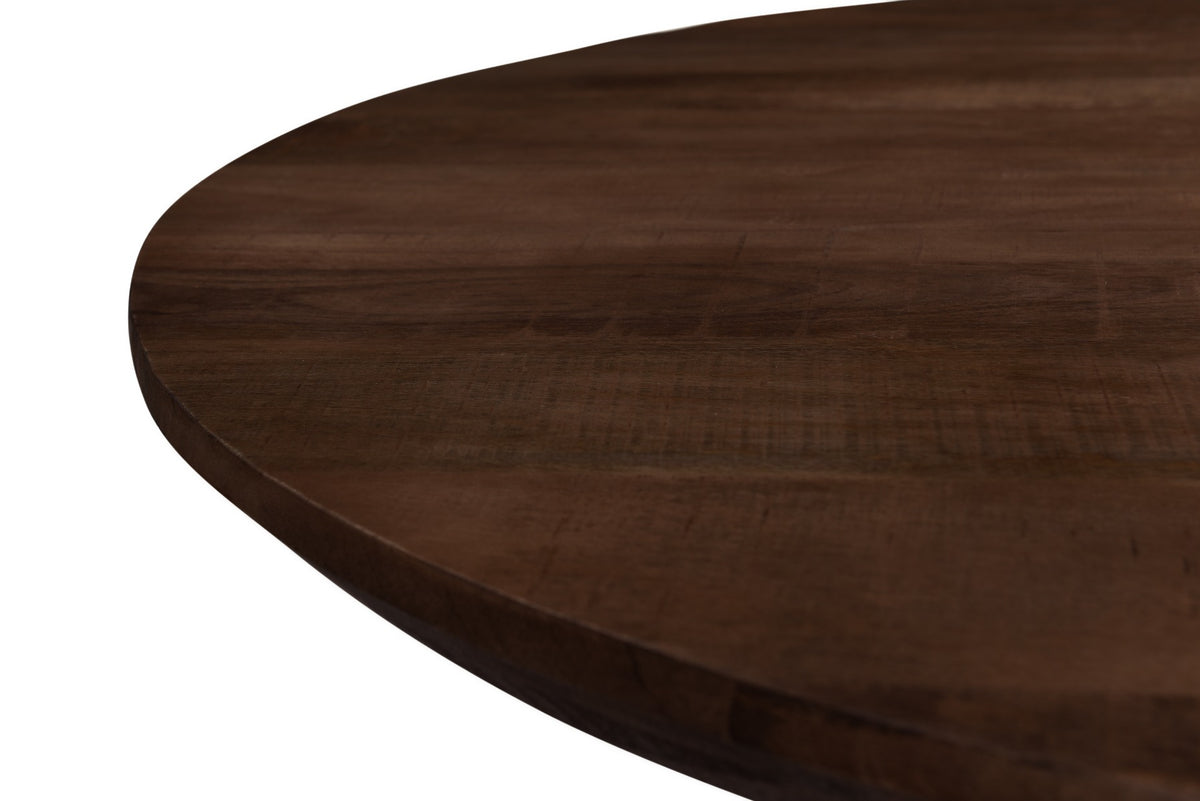 Jesper Oval Brown 240 cm - Industrieelinhuis.nl