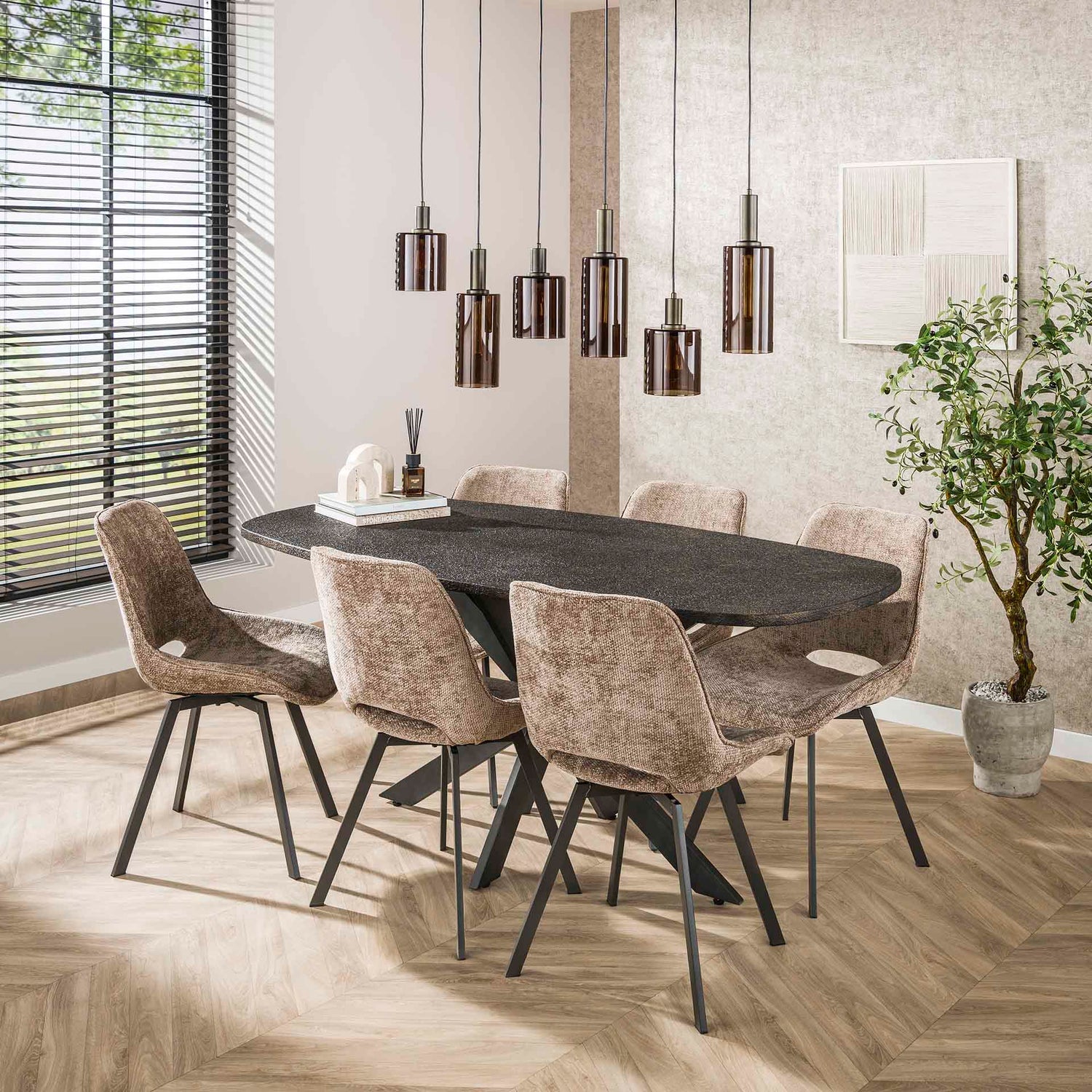 Eettafel Deens Dave 180cm - Industrieelinhuis.nl