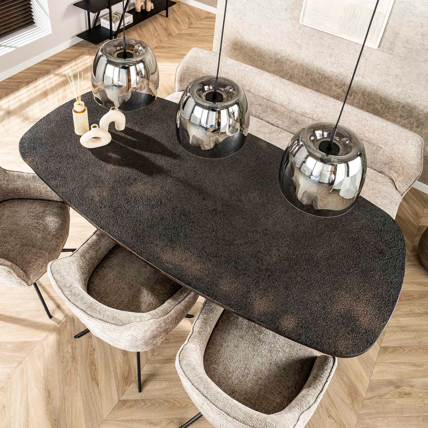 Eettafel Deens Dave 215cm - Industrieelinhuis.nl