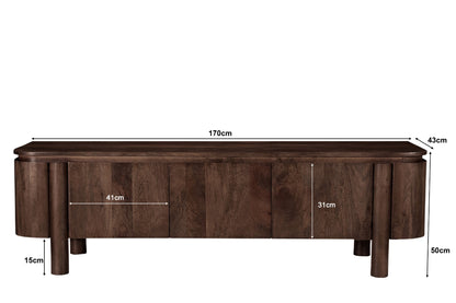 Salano Brown 170 cm - Industrieelinhuis.nl