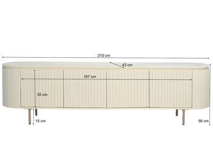 Patou 210 cm - Industrieelinhuis.nl