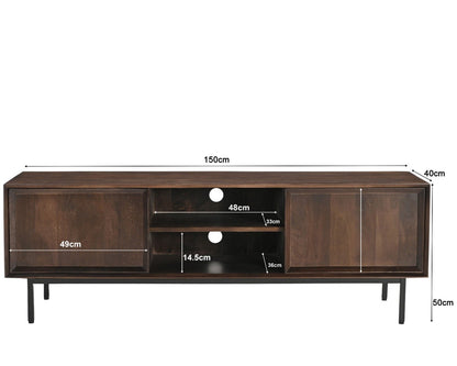 Ravenstein Brown 150cm - Industrieelinhuis.nl